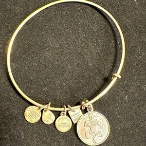 Alex and Ani Autism Awareness Bracelet Silver Metal